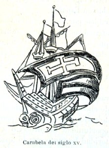 "Carabela del siglo XV".