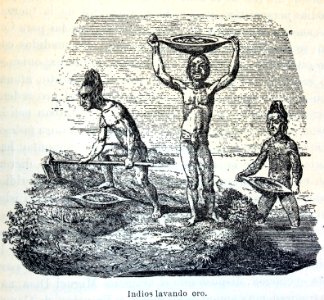 "Indios lavando oro"