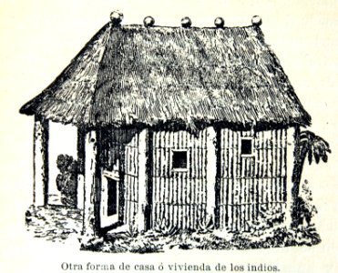 "Otra forma de casa o vivienda de los indios".