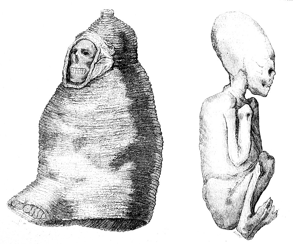 "Momias de los antiguos Aymaras".
