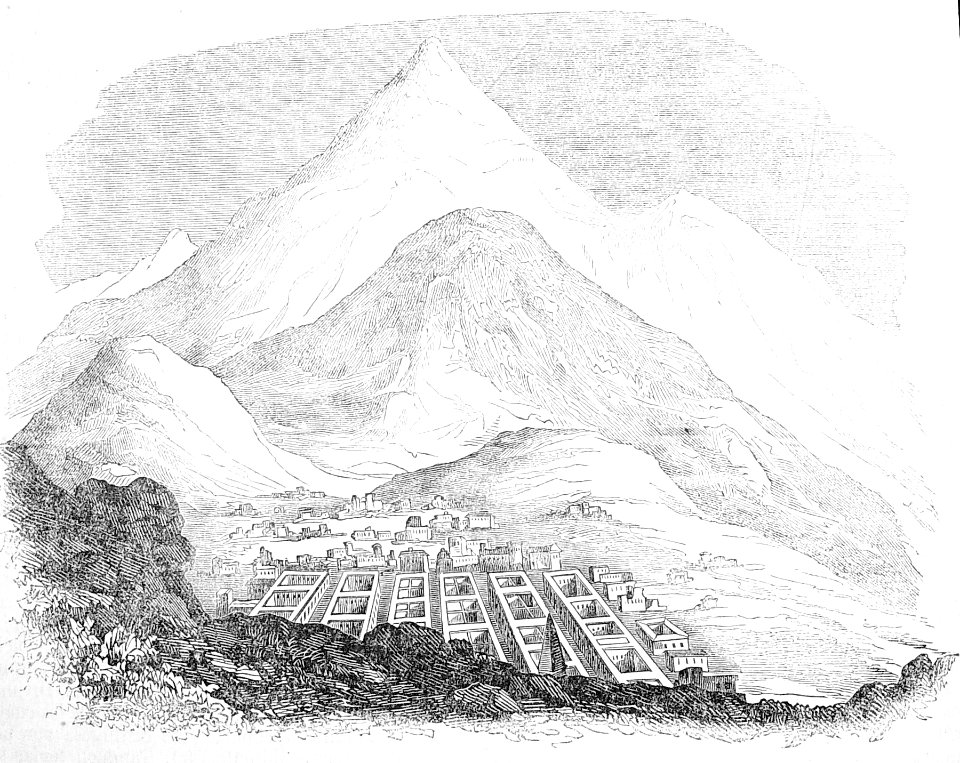 "Vista del cerro de Potosí".