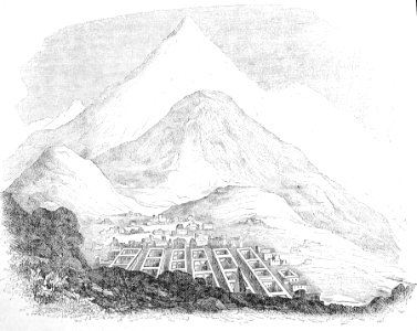 "Vista del cerro de Potosí".. Free illustration for personal and commercial use.