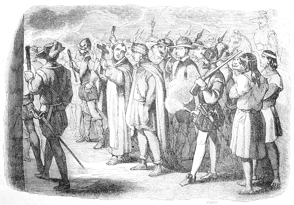 "Muerte del Inca Atahualpa".