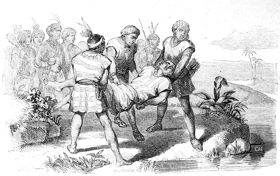 "Muerte de Huascar".