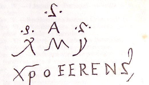 Firma de Colón