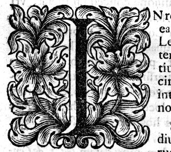 Letra I