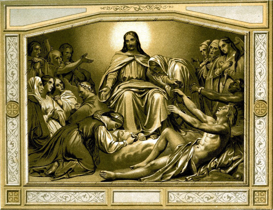 "Jesucristo, consuelo y esperanza de los afligidos. Copia …