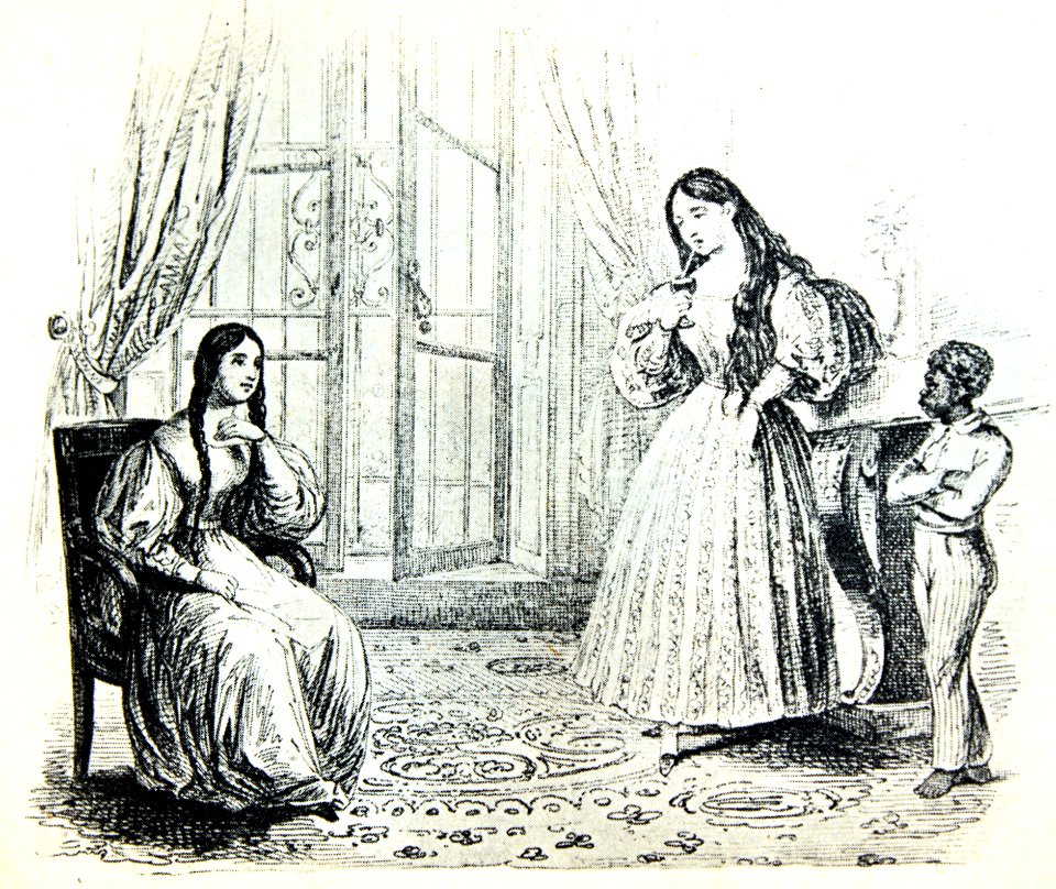 "Damas de Buenos Aires en la intimidad."