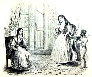 "Damas de Buenos Aires en la intimidad."