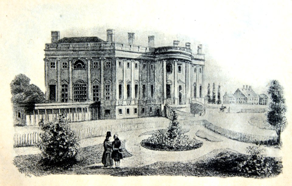 "Palacio de la Presidencia, en Wáshington."