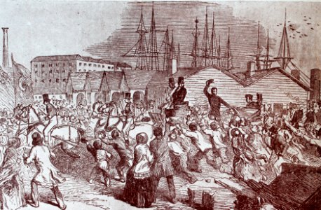 *"Arrive de Kossuth Lajos (Louis Kossuth) a Southampton en…