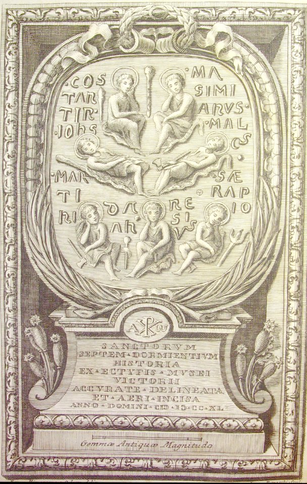 "Sanctorum Septem Dormientium..."