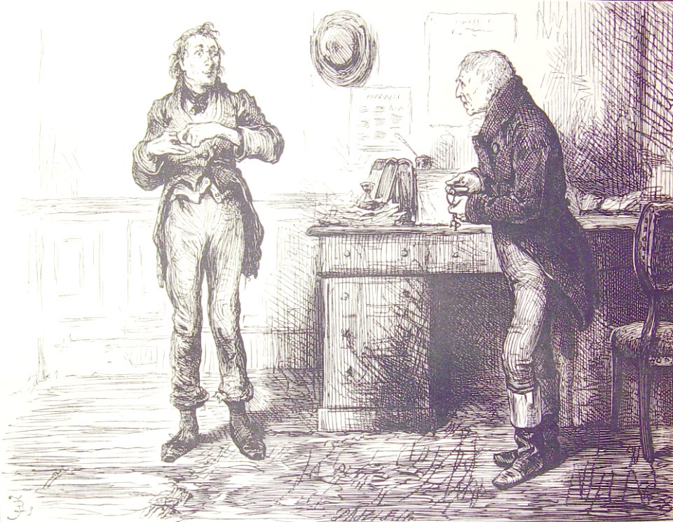 "Life and adventures of Nicholas Nickleby"