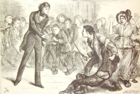 ""Wretch," rejoined Nicholas fiercely, ..."