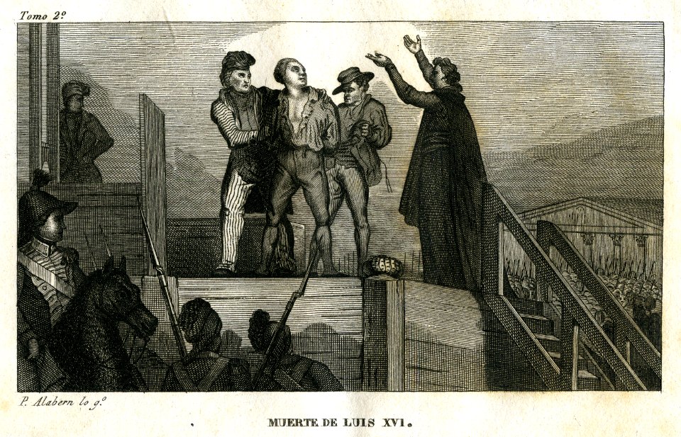 "Muerte de Luis XVI"