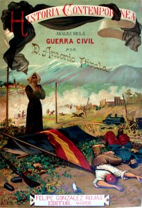 Portada. Historia contemporánea. Segunda parte de la Guerr…