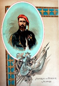 "Alfonso de Borbón y Austria".
