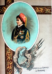 "María de las Nieves de Borbón".
