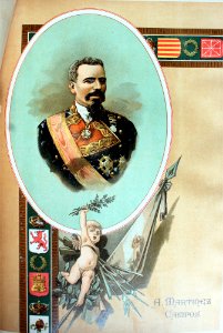"A. Martínez Campos".