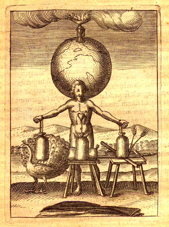 "OPES ET GLORIA HVIVS MUNDI VANITAS"
