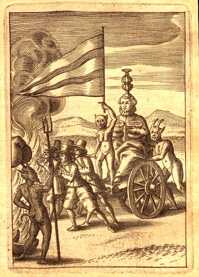 "CVRRVS SVPERBIAE TRAHITUR AD INFEROS"