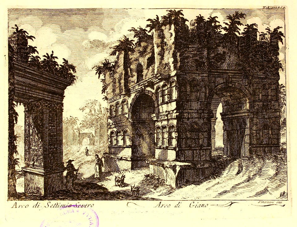 Arco di Settimio Severo, Arco di Giano