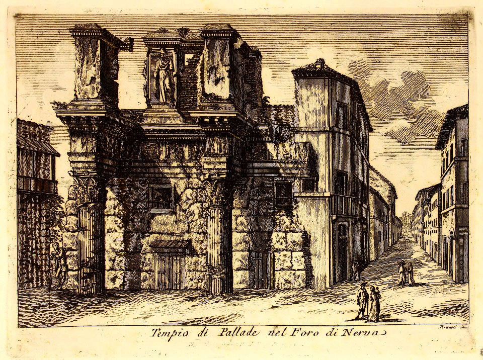 Tempio di Pallade nel Foro di Nerva