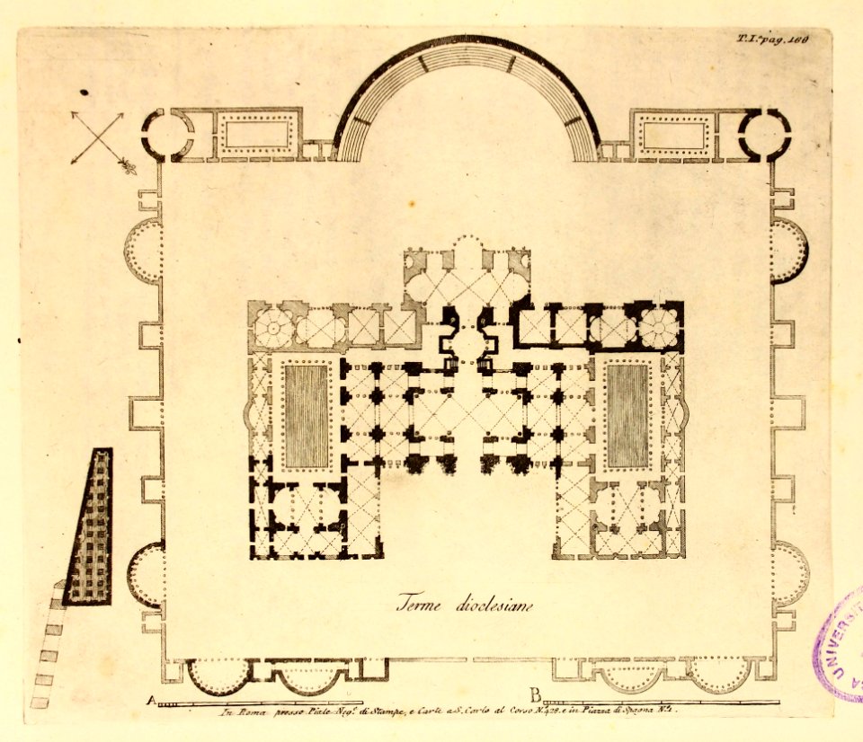 Terme dioclesiane - Free Stock Illustrations | Creazilla