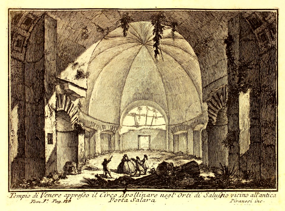 Tempio di Venere appresso il Circo Apollinaire negl'Orti d…