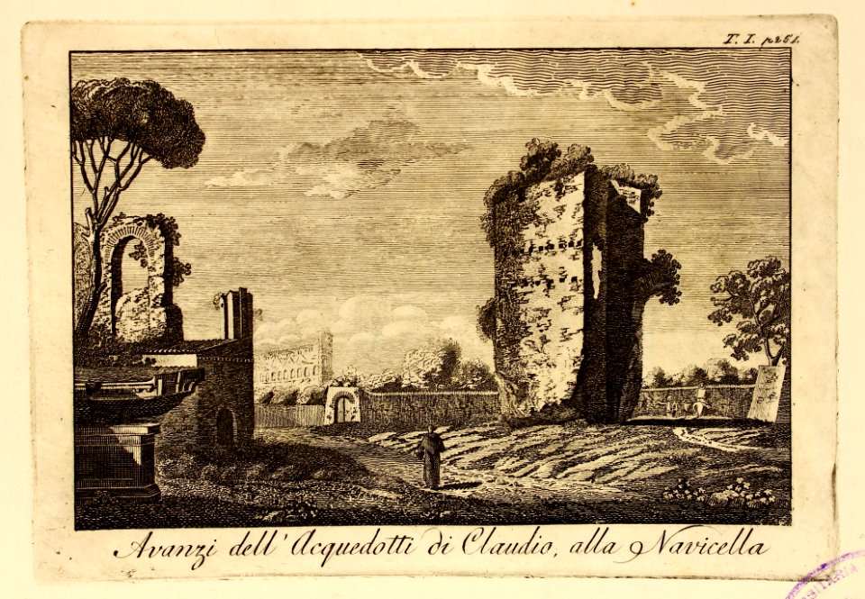 Avanzi dell' Acquedotti di Claudio, alla Navicella