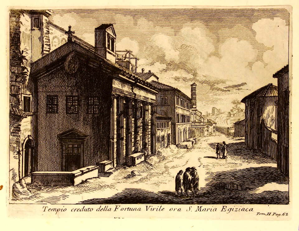 Tempio creduto della Fortuna Virile ora S. Maria Egiziaca