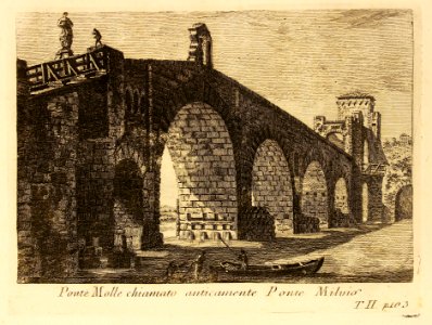 Ponte Molle chimato anticamente Ponte Milvio