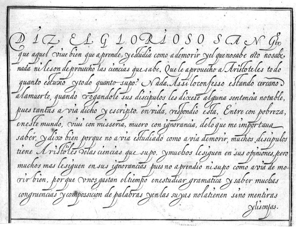 "Caligrafía"