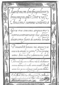 "Adornos caligráficos"