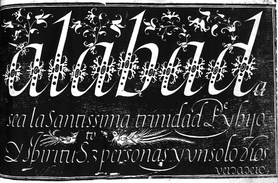 "Adornos caligráficos (Motivos animales)"