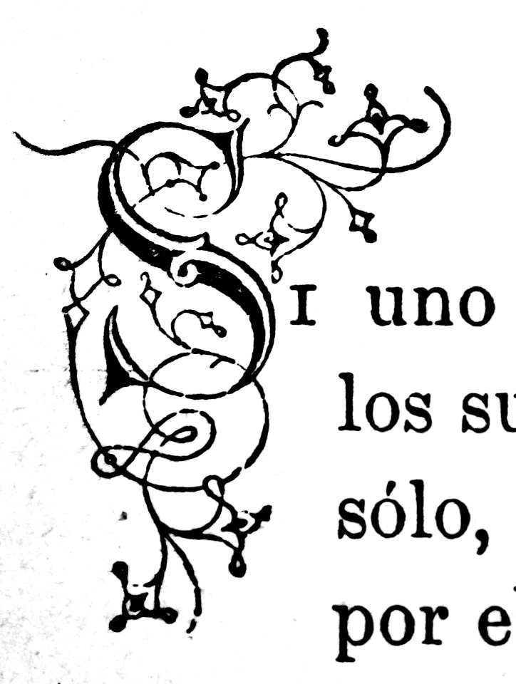 Letra S