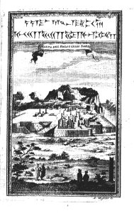 "Pianta del Palaccio di Dario"