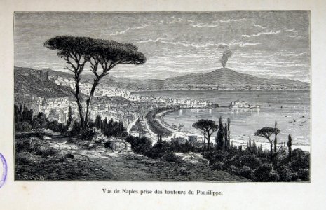 Vue de Naples prise des hauteurs du Pausilippe
