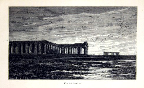 Vue de Poestum.