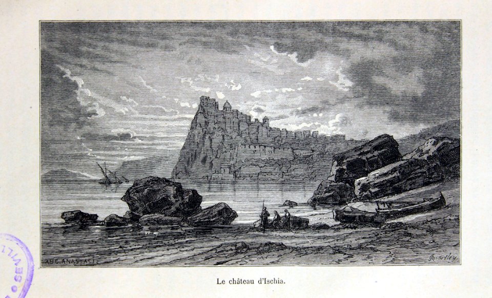 Le château d'Ischia.