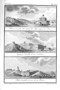 "Primer castillo del canal del Mar Negro en Asia."