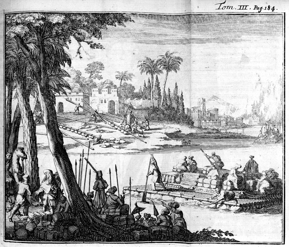 "Travesía por rio"