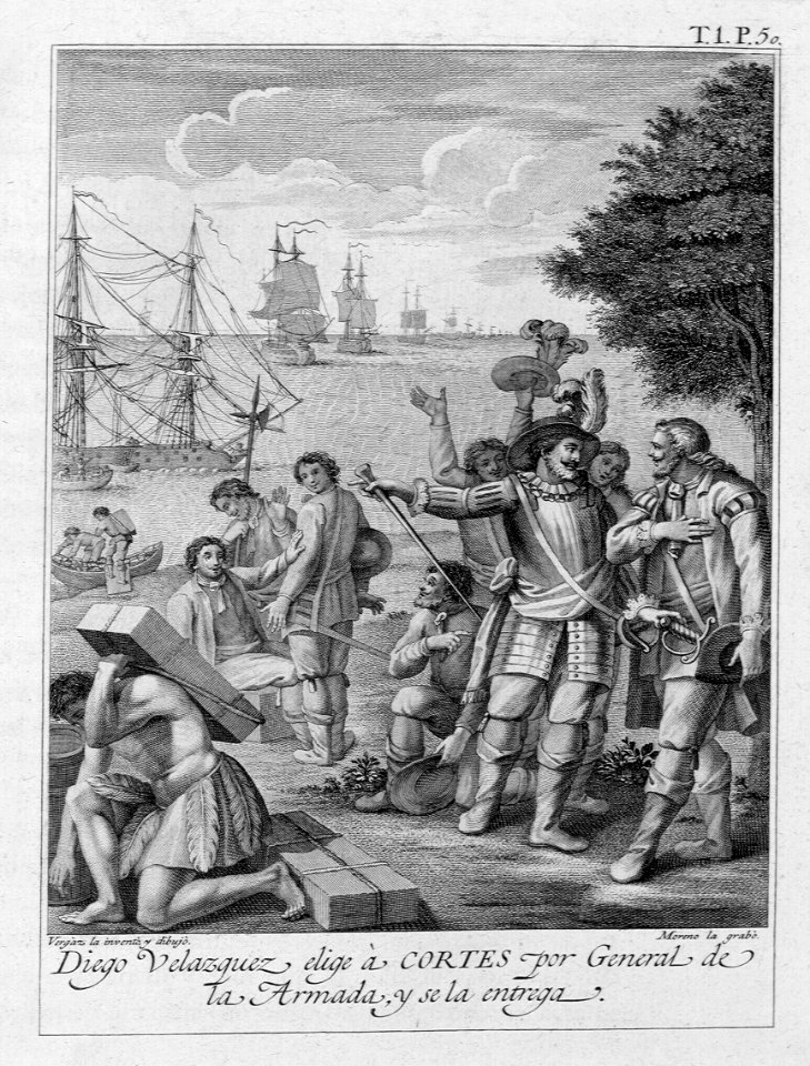 Diego Velazquez elige a Cortes por General de la Armada y …