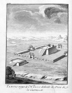 "Templo mayor de Mexico dedicado al Dios de la guerra"