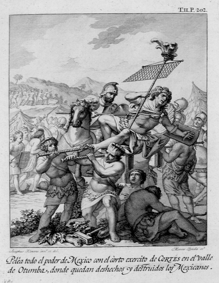 "Pelea todo el poder de Mexico con el corto exercito de Co…