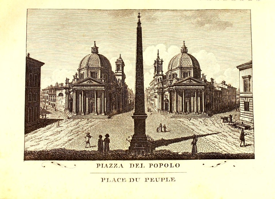 "Piazza del Popolo, Place du Peuple"
