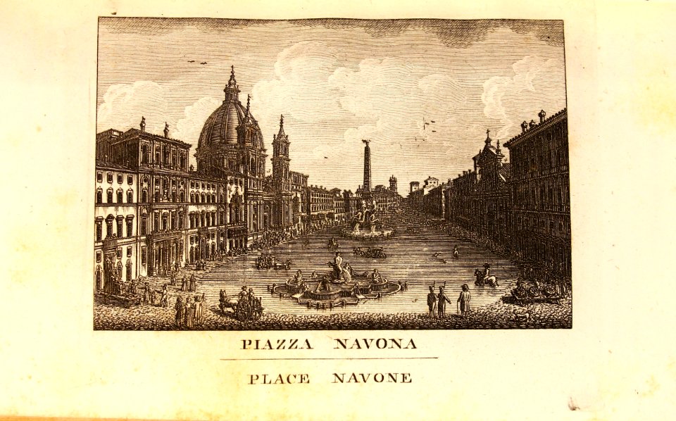 "Piazza Navona, Place Navone"