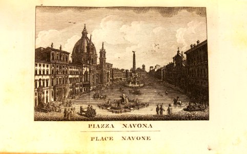 "Piazza Navona, Place Navone"