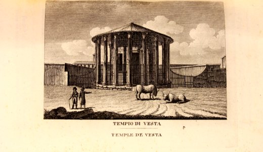 "Tempo di Vesta, Temple di Vesta"