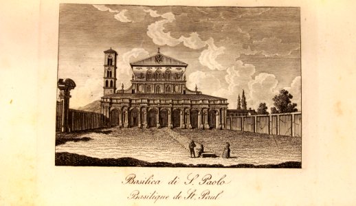"Basilica di S Paolo, Basilique de St. Paul"